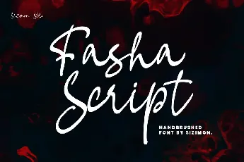 Demo Fasha font