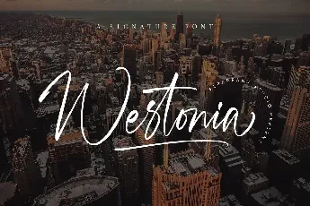 Westonia font