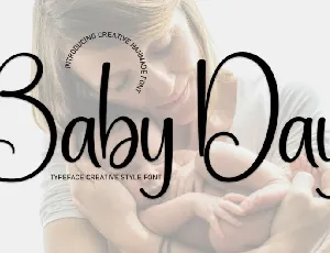 Baby Day font