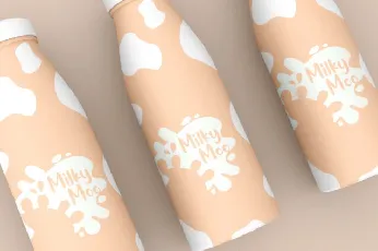 Milky Time font