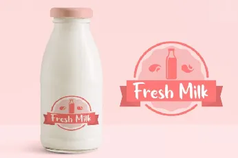 Milky Time font