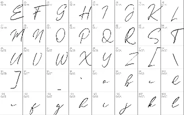 Batisde Signature font