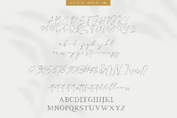 Batisde Signature font