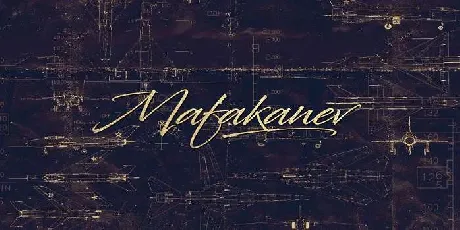 Mafakanev font