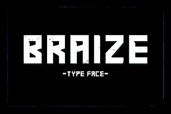 Braize Typeface Free font