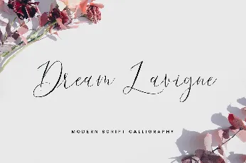 Demo Dream Lavigne font