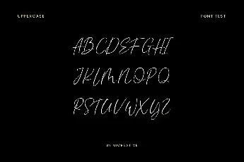 CaralanceSignature font