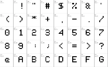 Coder's Crux font