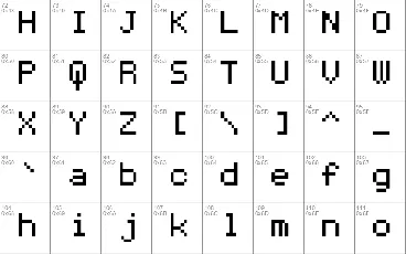 Coder's Crux font