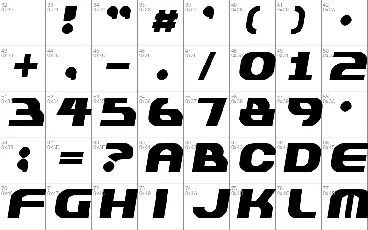 Plastique font