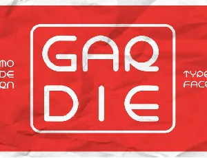 GARDIE font