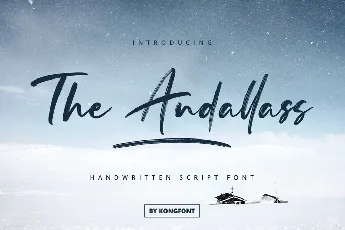 The Andallass font