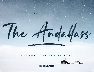 The Andallass font