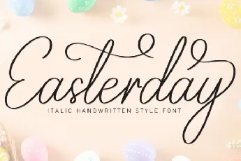 Easterday Script font