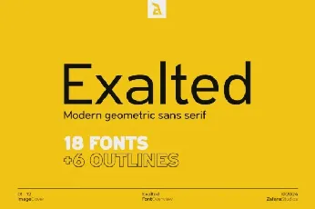 Exalted font