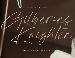 Gilberons Knighten DEMO VERSION font