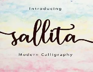 Sallita font