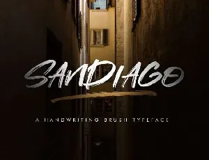 Sandiago font