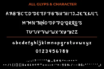 THE RainK font