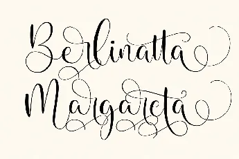 Calistta Mentali font