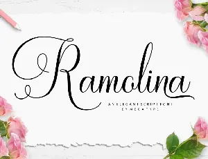 Ramolina Script font