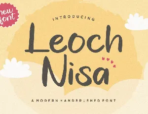 Leoch Nisa font