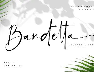 Bandetta font