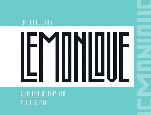 Lemonlove font