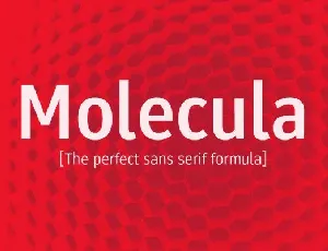 Molecula Sans Serif font