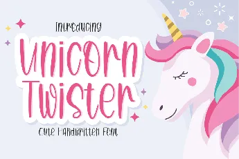 Unicorn Twister font