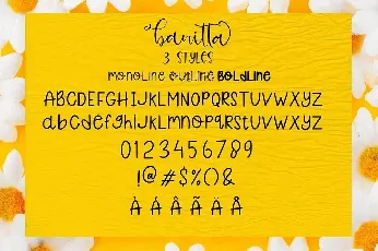 banitta Script font