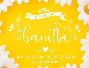 banitta Script font