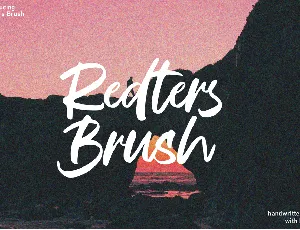 Redters Brush font