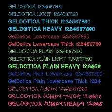 GelDotica font