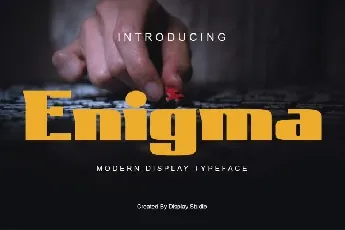 Enigma font