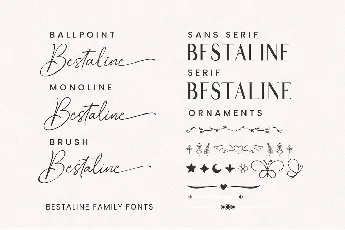 Bestaline font