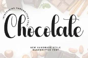 Chocolate Script font