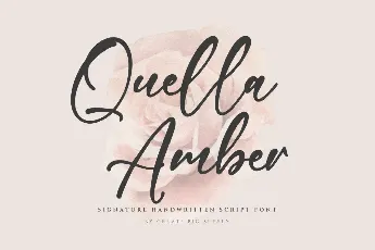 Quella Amber font