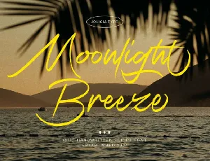 Moonlight Breeze font