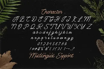 The Banten Monoline Script font