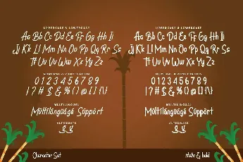 Bandrek Demo font