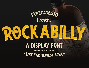 ROCKABILLY font