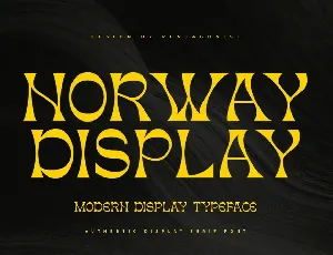 NORWAYDEMO font