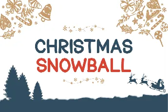 Christmas Snowball font