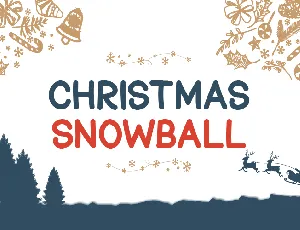 Christmas Snowball font