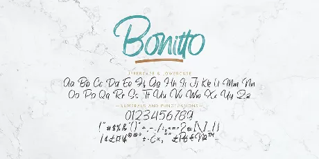 Bonitto font