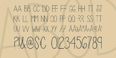 Penelope Anne font