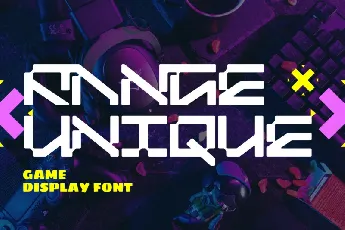 Range Unique font