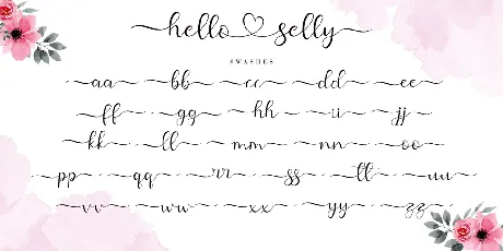 Hello Shilla font