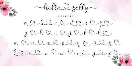 Hello Shilla font